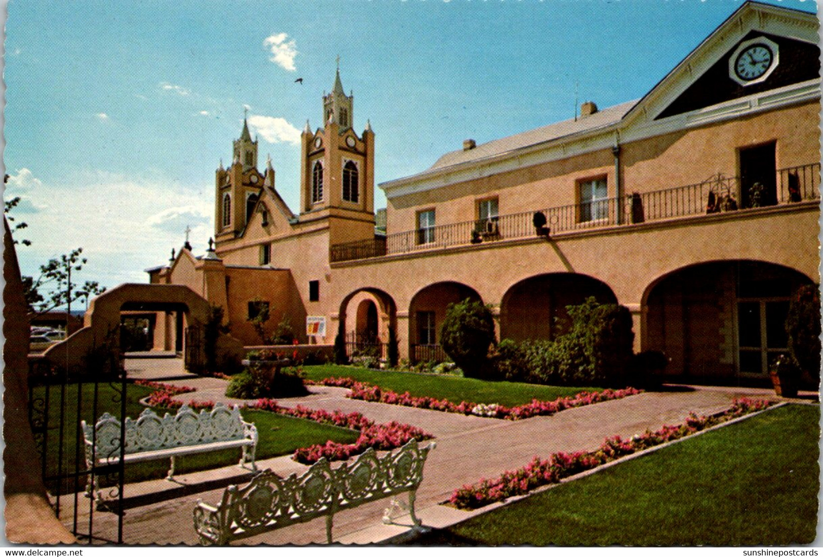 New Mexico Albuquerque Old Town San Felipe De Neri Church - Albuquerque