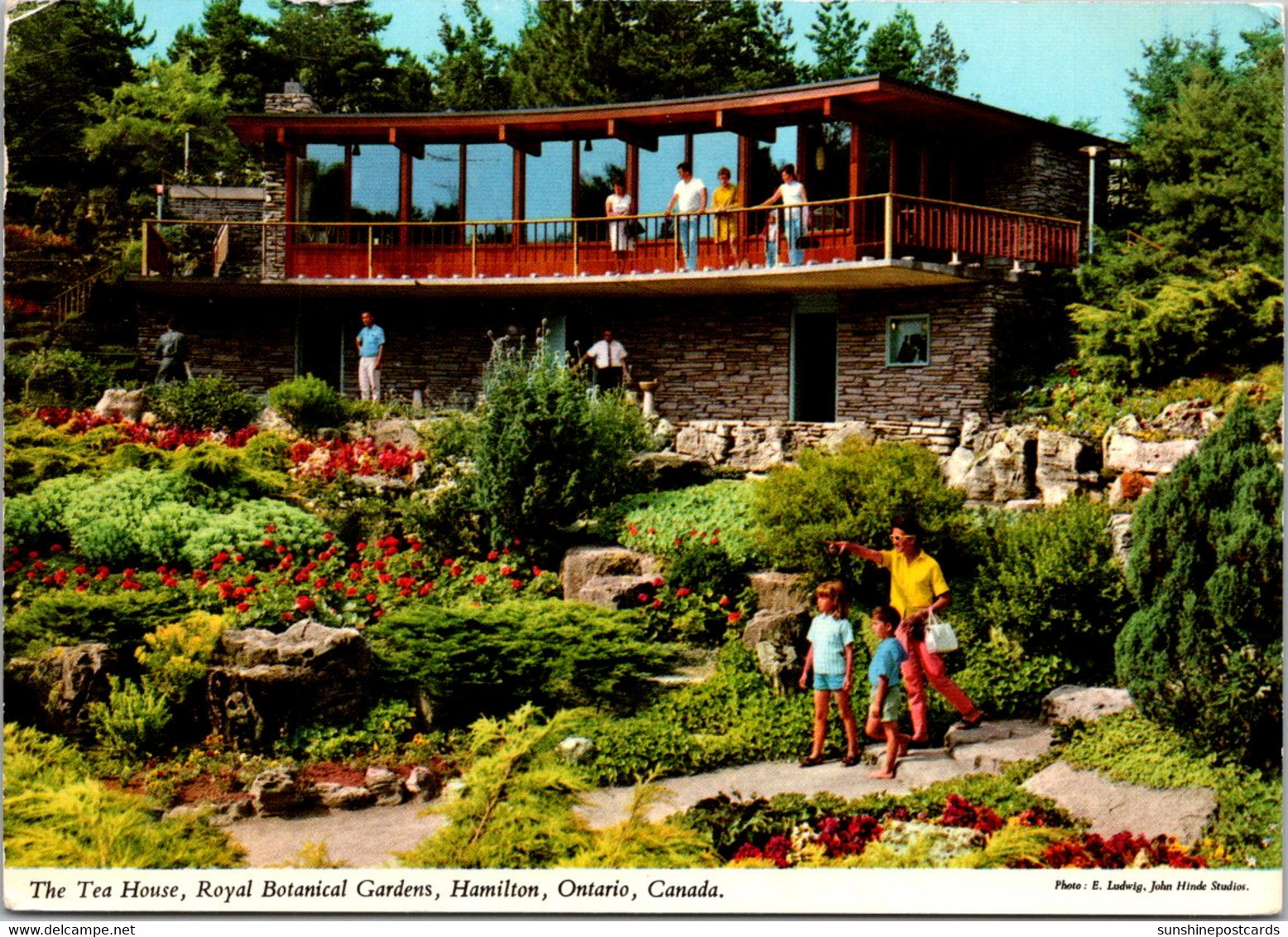 Canada Hamilton Royal Botanical Gardens The Tea House 1973 - Hamilton