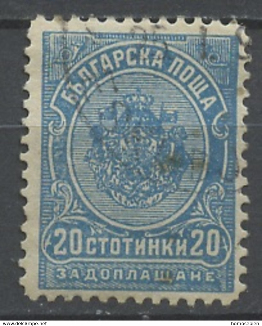 Bulgarie - Bulgarien - Bulgaria Taxe 1901-04 Y&T N°T18 - Michel N°P18 (o) - 20s Chiffre - Strafport