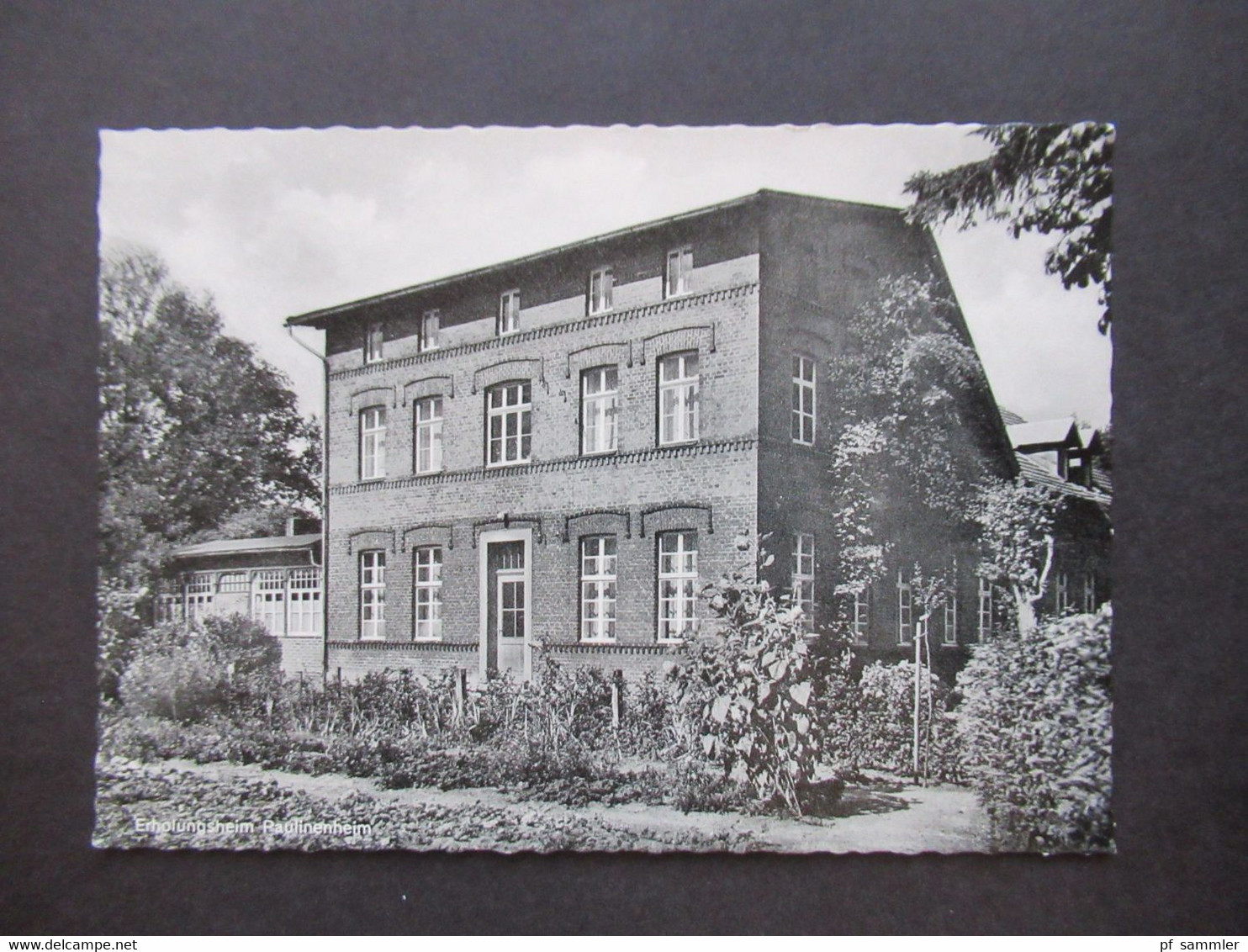 Echtfoto AK 1960er Jahre Halle In Westfalen Erholungsheim Paulinenheim 4801 Hörste Stockkämpen - Halle I. Westf.