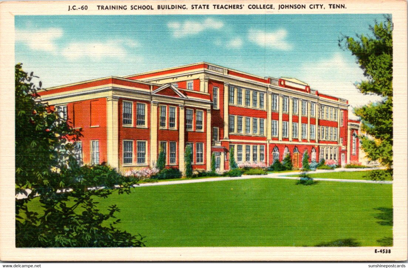 Tennessee Johnson City Training School Building State Teachers College - Johnson City