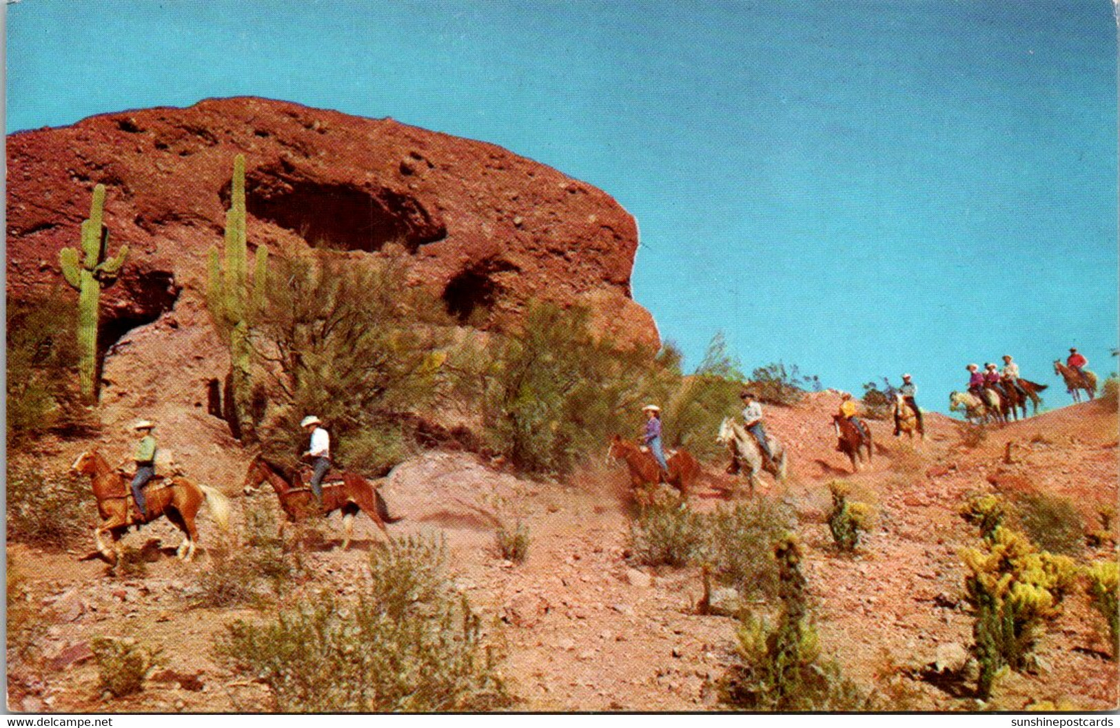 Arizona Phoenix Papago Park Horseback Riders - Phoenix