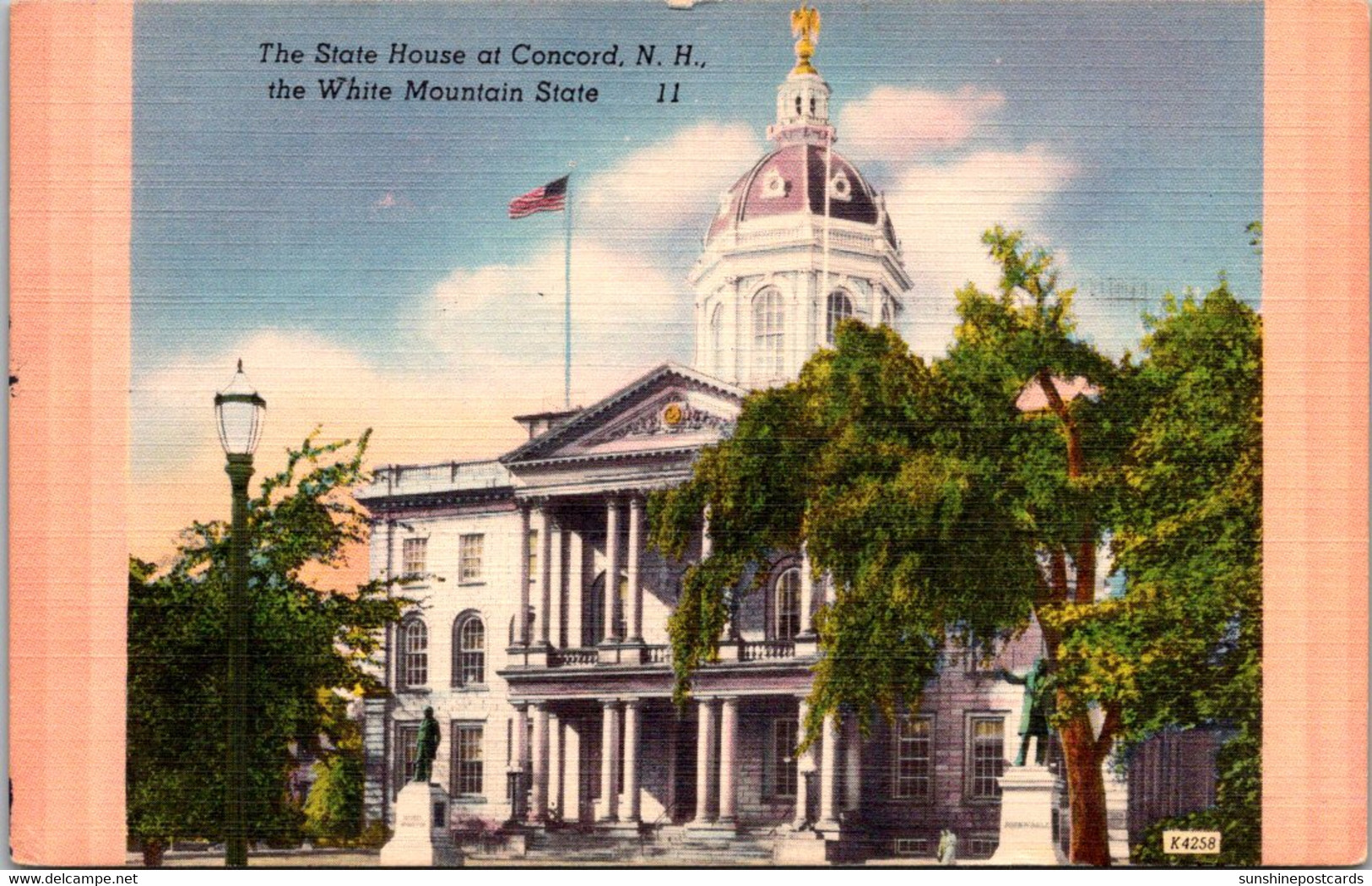 New Hampshire Concord The State House 1955 - Concord