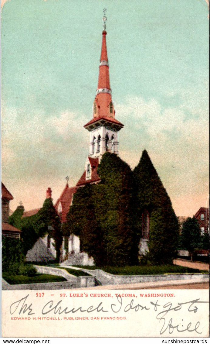 Washington Tacoma St Luke's Church 1907 - Tacoma