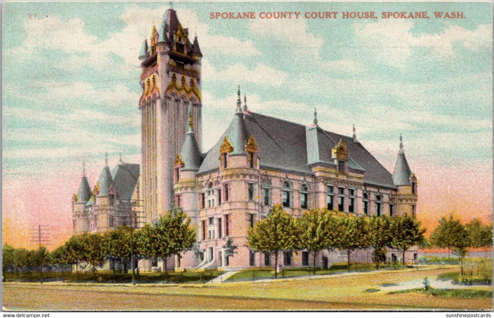 Washington Spokane County Court House - Spokane