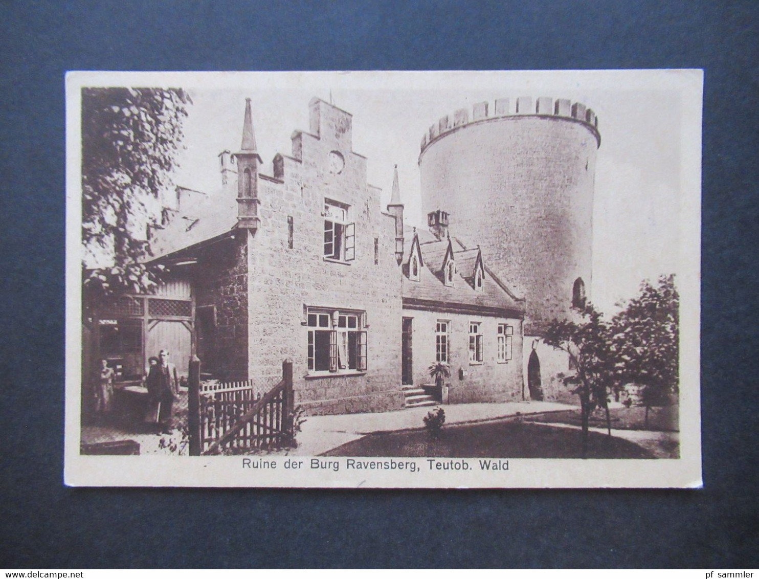 AK Kreis Halle In Westfalen Um 1930 Ruine Burg Ravensberg Bei Borgholzhausen / L. Reinking Kunstanstalt Bad Rothenfelde - Halle I. Westf.