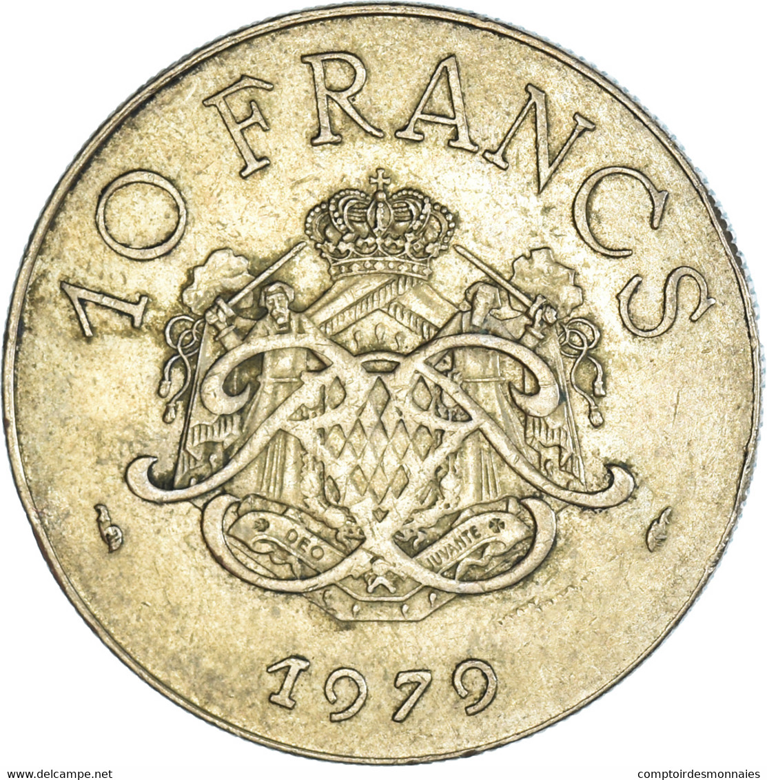 Monnaie, Monaco, 10 Francs, 1979 - 1960-2001 Nouveaux Francs