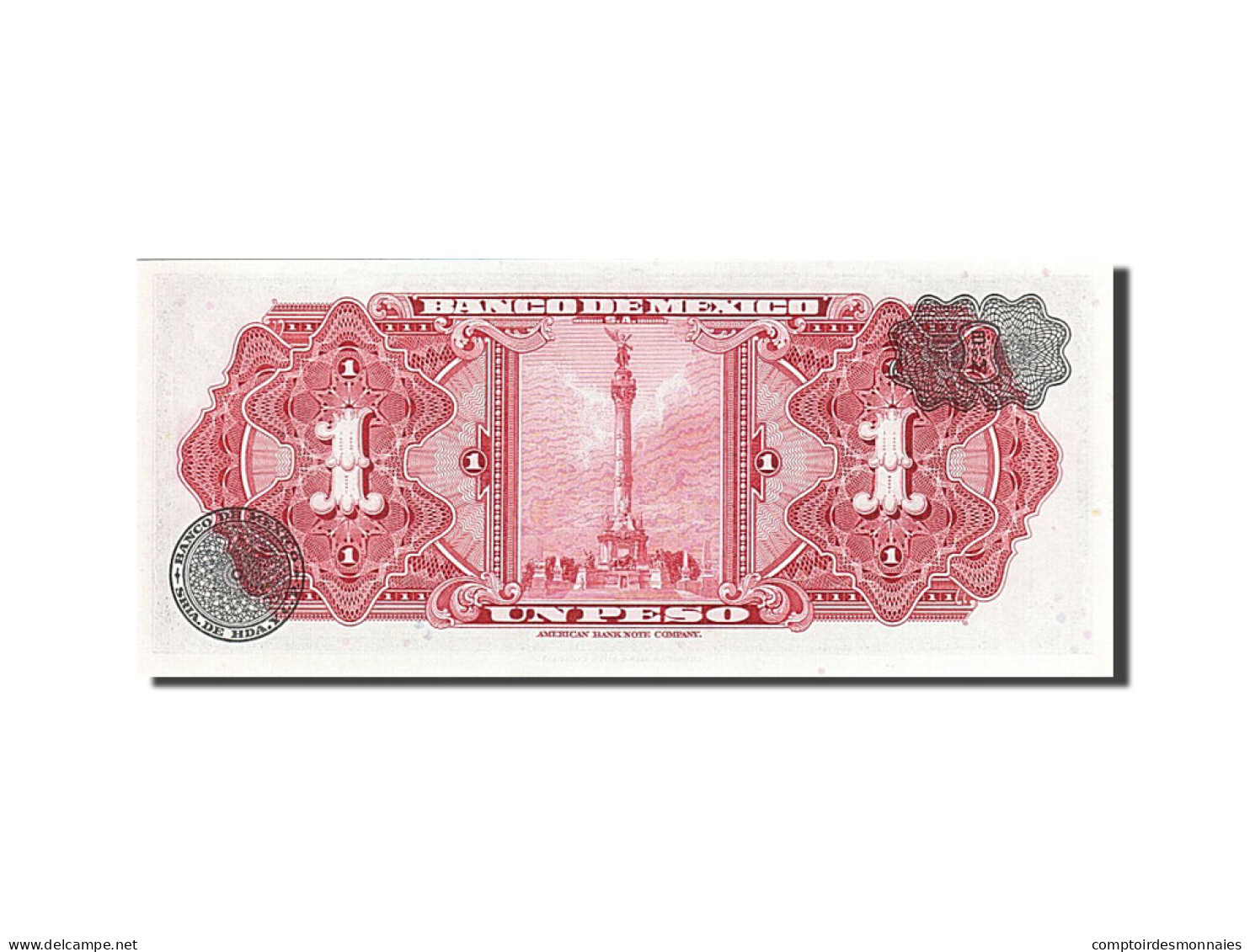Billet, Mexique, 1 Peso, 1969, 1969-08-27, NEUF - Mexico