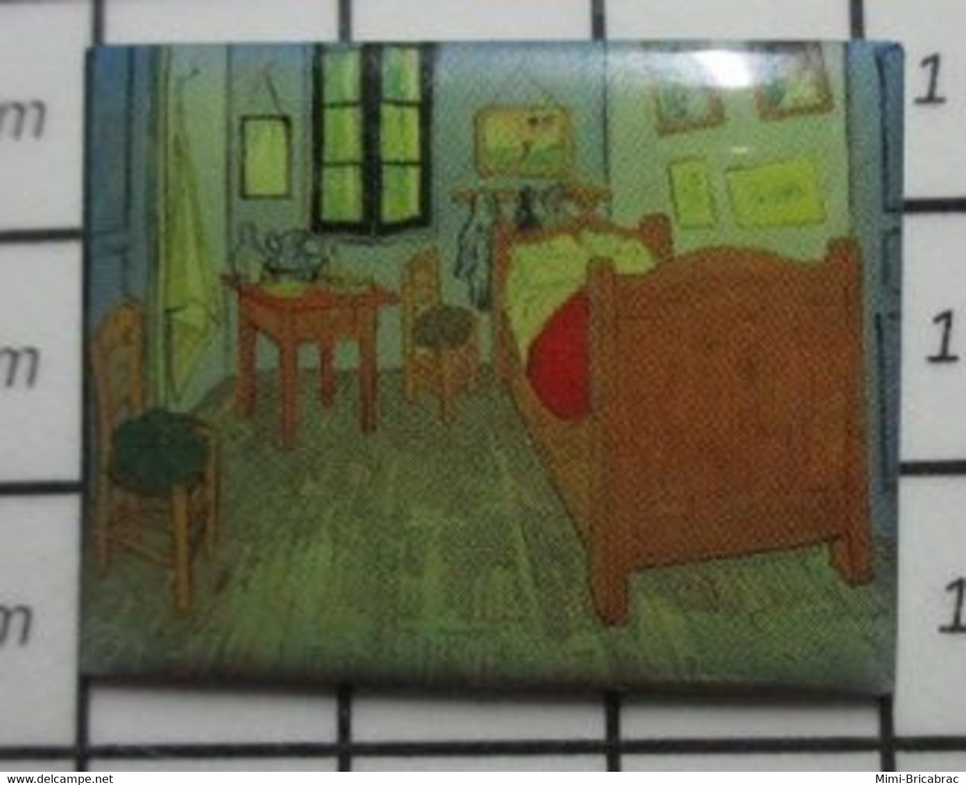 312B Pin's Pins / Beau Et Rare / PERSONNES CELEBRES / LA CHAMBRE DE VAN GOGH A ARLES - Espace