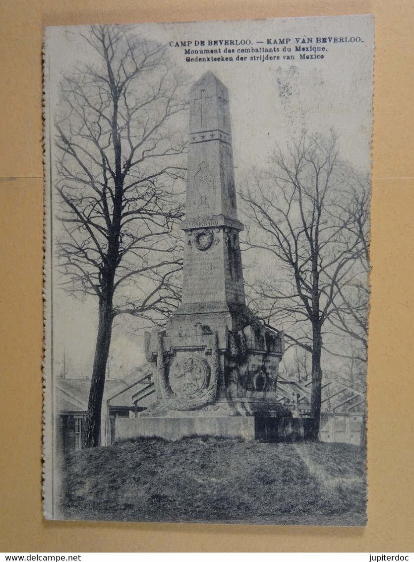 Camp De Beverloo Monument Des Combattants Du Mexique - Leopoldsburg (Beverloo Camp)