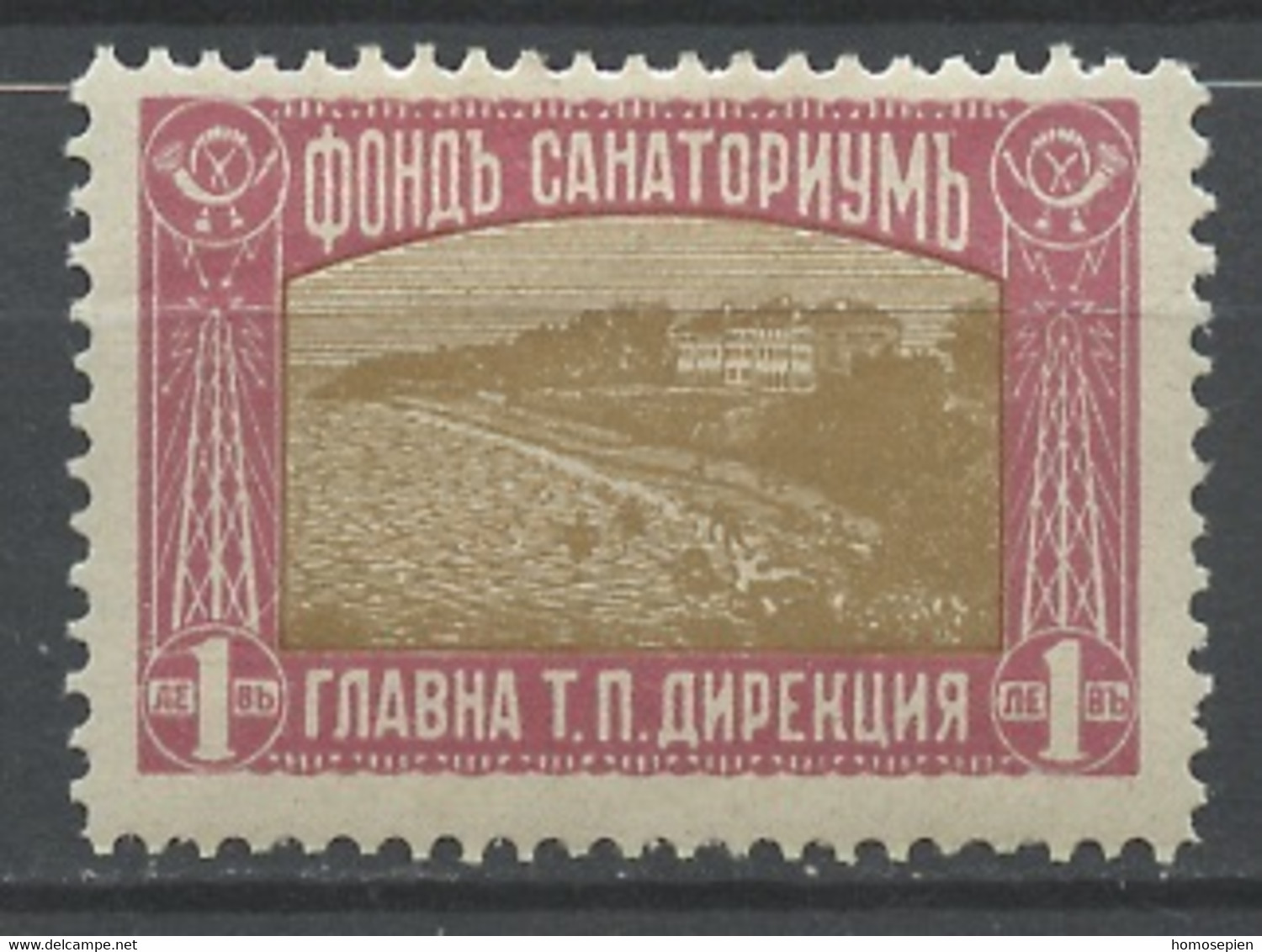 Bulgarie - Bulgarien - Bulgaria Exprès 1930-31 Y&T N°EXP12 - Michel N°EM12 * - 1l Maison De Repos De Banja - Francobolli Per Espresso