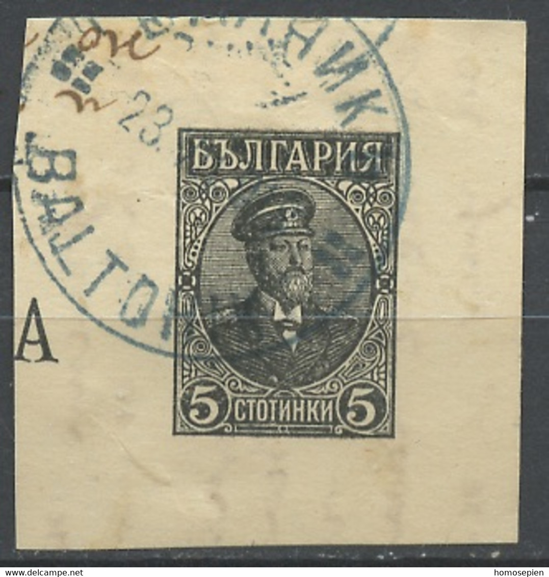 Bulgarie - Bulgarien - Bulgaria Entier Postal 1902 Y&Tn°EP(1) - Michel N°GZS(?) (o) - 5s Ferdinand 1er - Extrait - Other & Unclassified
