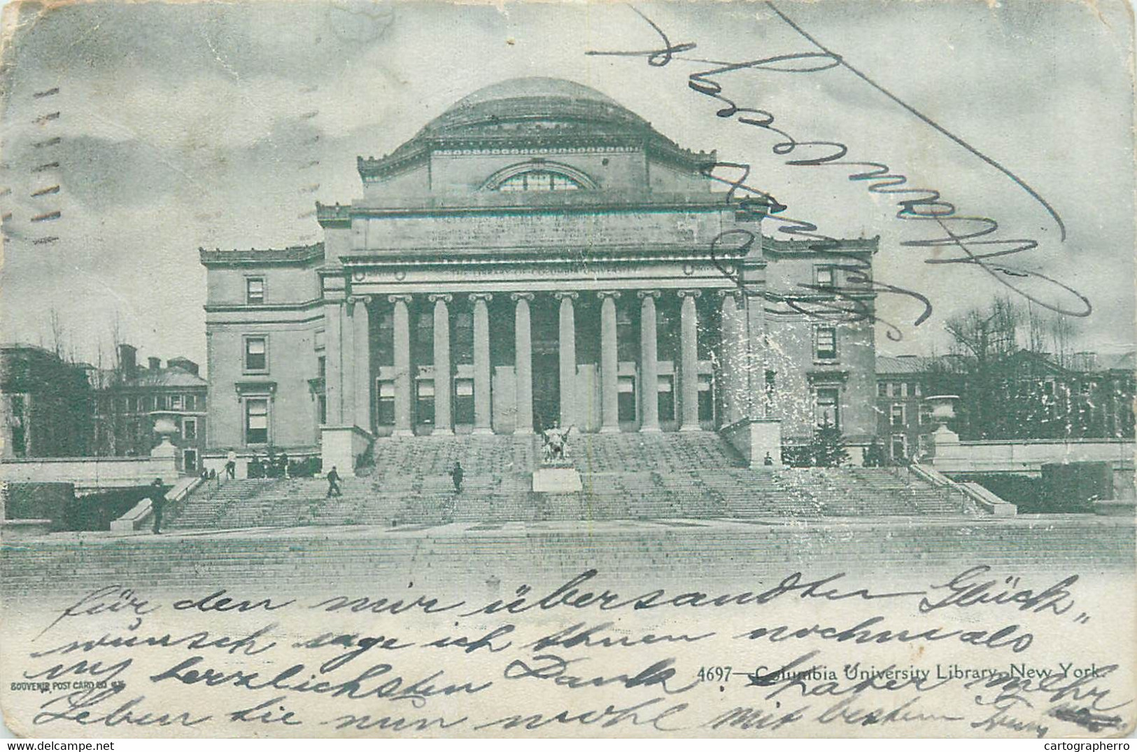 Columbia University New York 1908 - Enseignement, Écoles Et Universités
