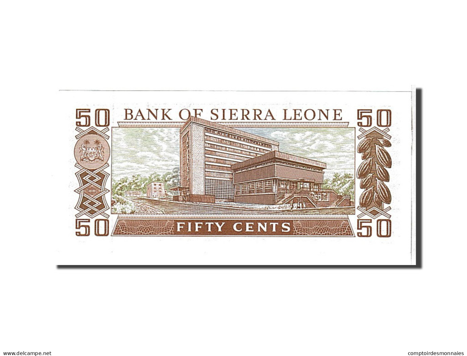Billet, Sierra Leone, 50 Cents, 1984, NEUF - Sierra Leone
