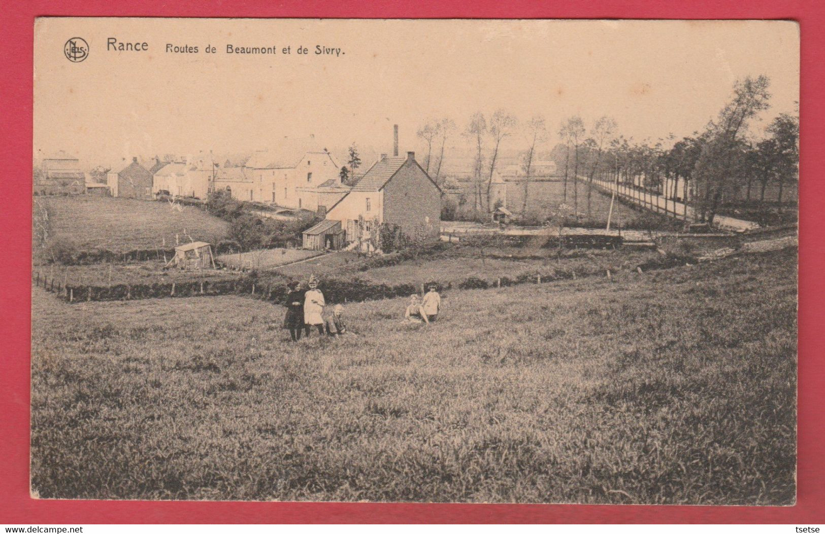 Rance - Route De Beaumont Et De Sivry ( Voir Verso ) - Sivry-Rance