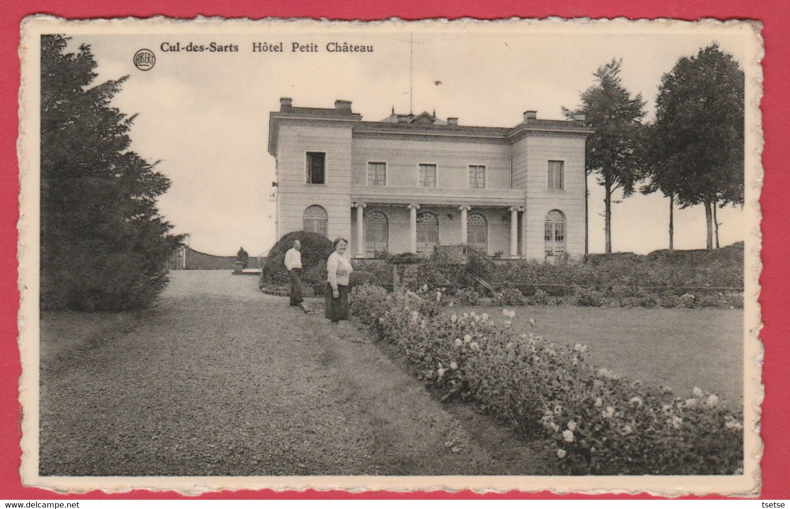 Cul-des-Sarts - Hôtel Petit Château ... Personnages - 1960 ( Voir Verso ) - Cul-des-Sarts