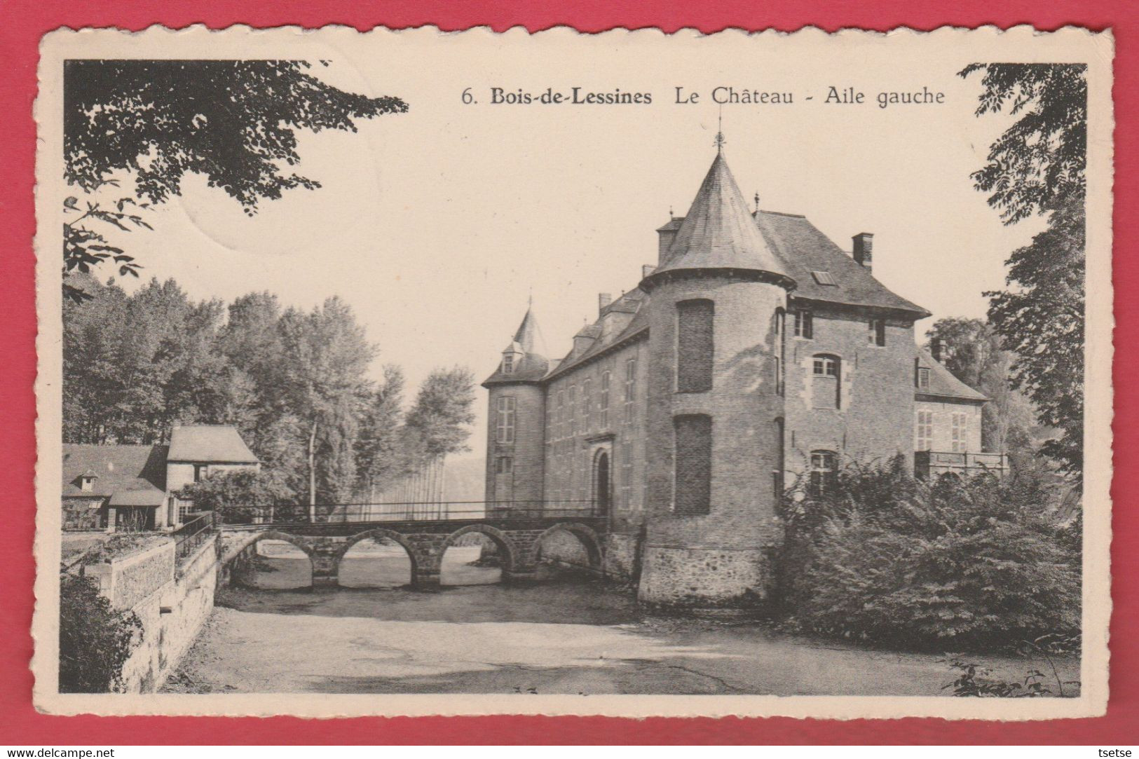 Bois-de-Lessines - Le Château - Aile Gauche - 1953 ( Voir Verso ) - Lessen