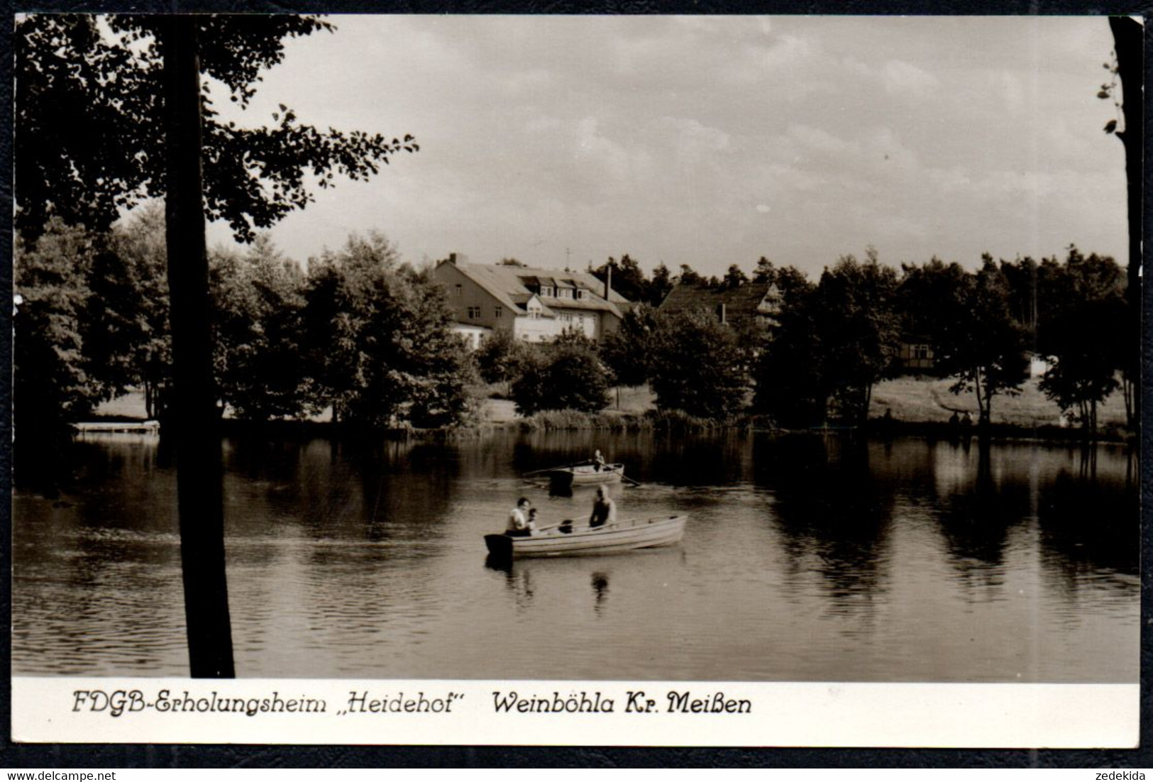 8070 - Weinböhla Kr. Meissen - FDGB Heim Heidehof - Photo Eulitz - Weinböhla