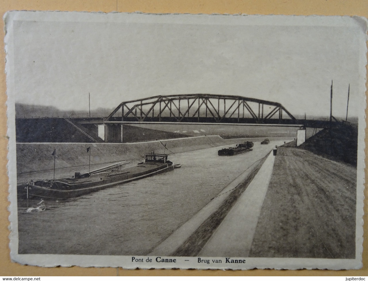 Pont De Canne Brug Van Kanne (péniches) - Riemst