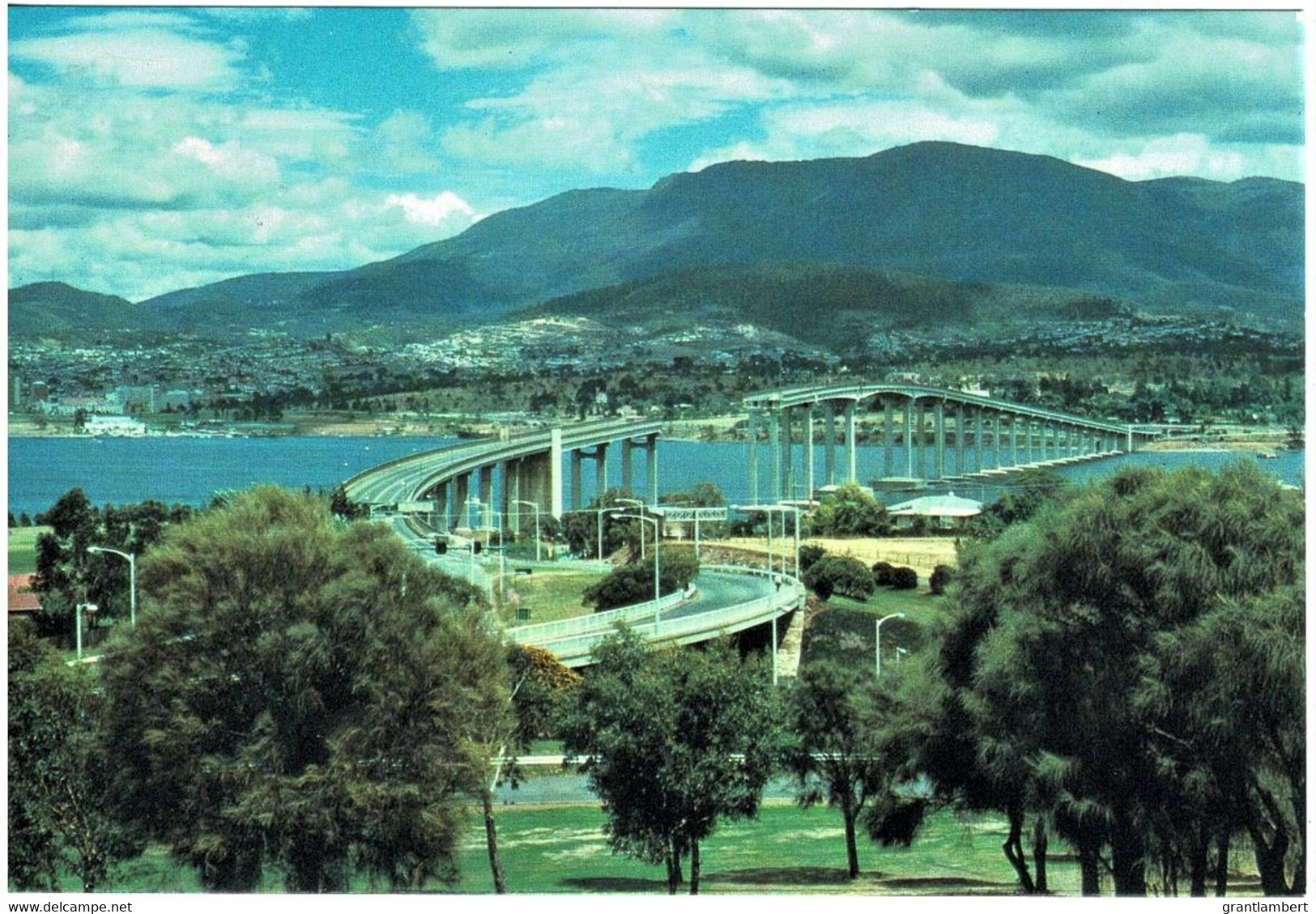 Tasman Bridge & Mt. Wellington, Viewed From Rosny Hill, Hobart, Tasmania - Unused Prepaid PC - Hobart