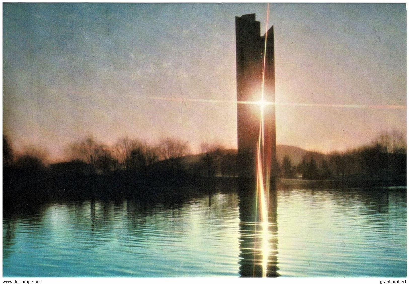 The Carillon At Sunset, Canberra, ACT - Unused Prepaid PC 1976 - Canberra (ACT)