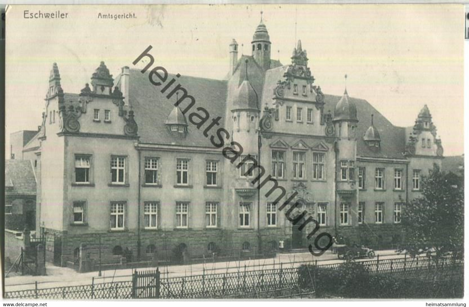 Eschweiler - Amtsgericht - Verlag Reinicke & Rubin Dresden - Eschweiler