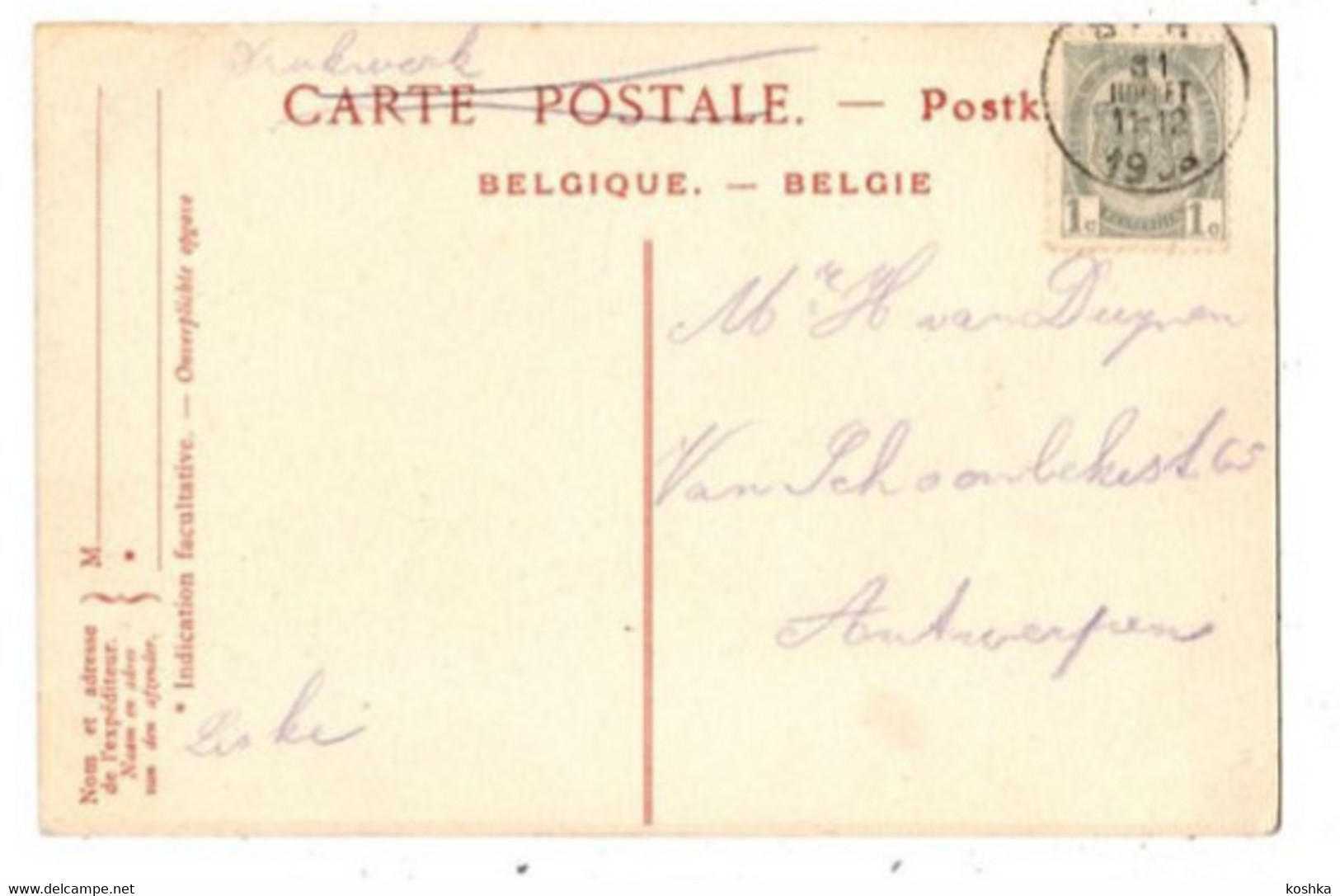 SPA - La Fontaine De  Barisart - Envoyée En 1908 - édition : N.D. No 28 - Spa
