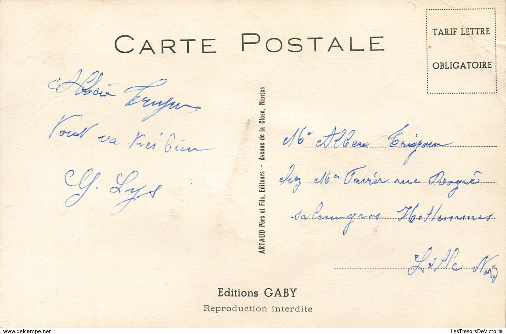 Carte Système - Elbeuf - Sous Les Frondaisons - Colorisé - Edit. Gaby - Artaud Père Et Fils - Carte Postale Ancienne - Cartoline Con Meccanismi