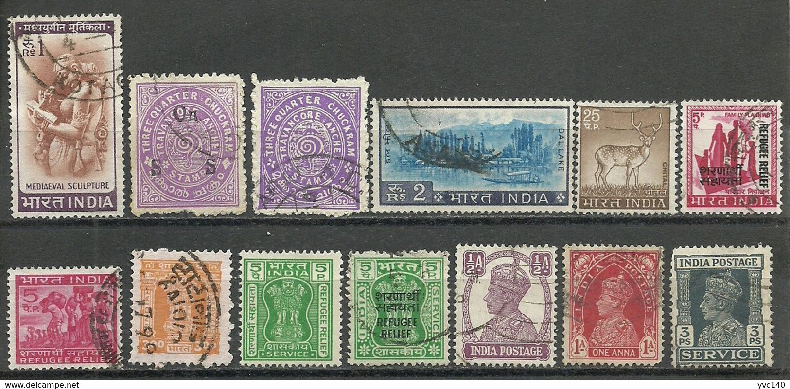 India ; Used Stamps - Usados