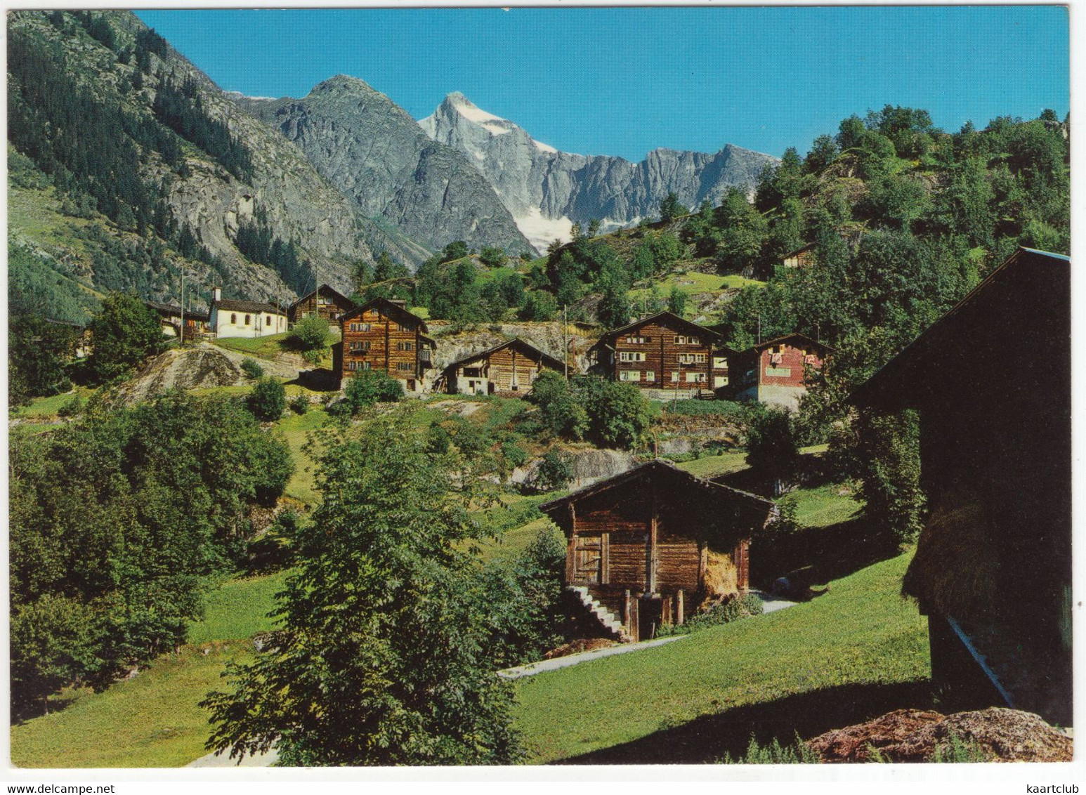 Fieschertal Bei Fiesch, Wallis - Wannenhorn - (Suisse/Schweiz) - Fiesch