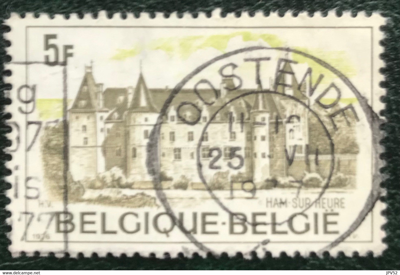 België - Belgique - C15/13 - (°)used - 1976 - Michel 1887 - Ham-Sur-Heure - OOSTENDE - Oblitérés