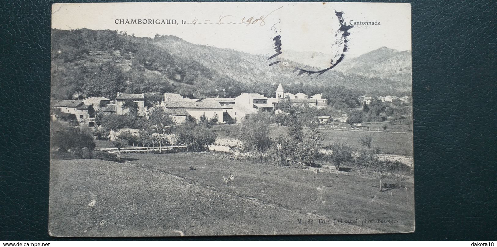 30 , Chamborigaud , Vue Générale En 1908 - Chamborigaud