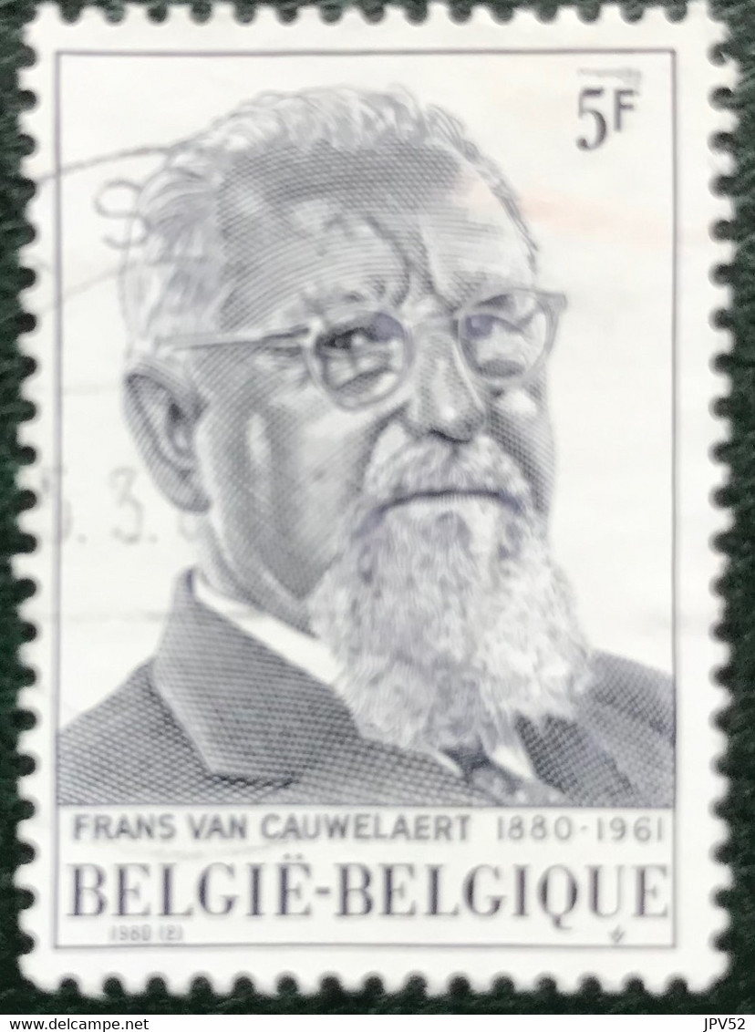 België - Belgique - C15/13 - (°)used - 1980 - Michel 2016 - F. Van Cauwelaert - Oblitérés