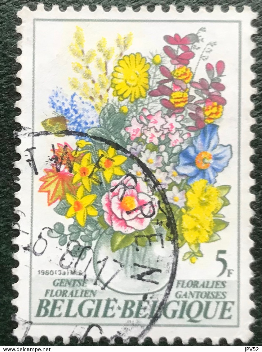 België - Belgique - C15/13 - (°)used - 1980 - Michel 2017 - Gentse Floraliën - Oblitérés