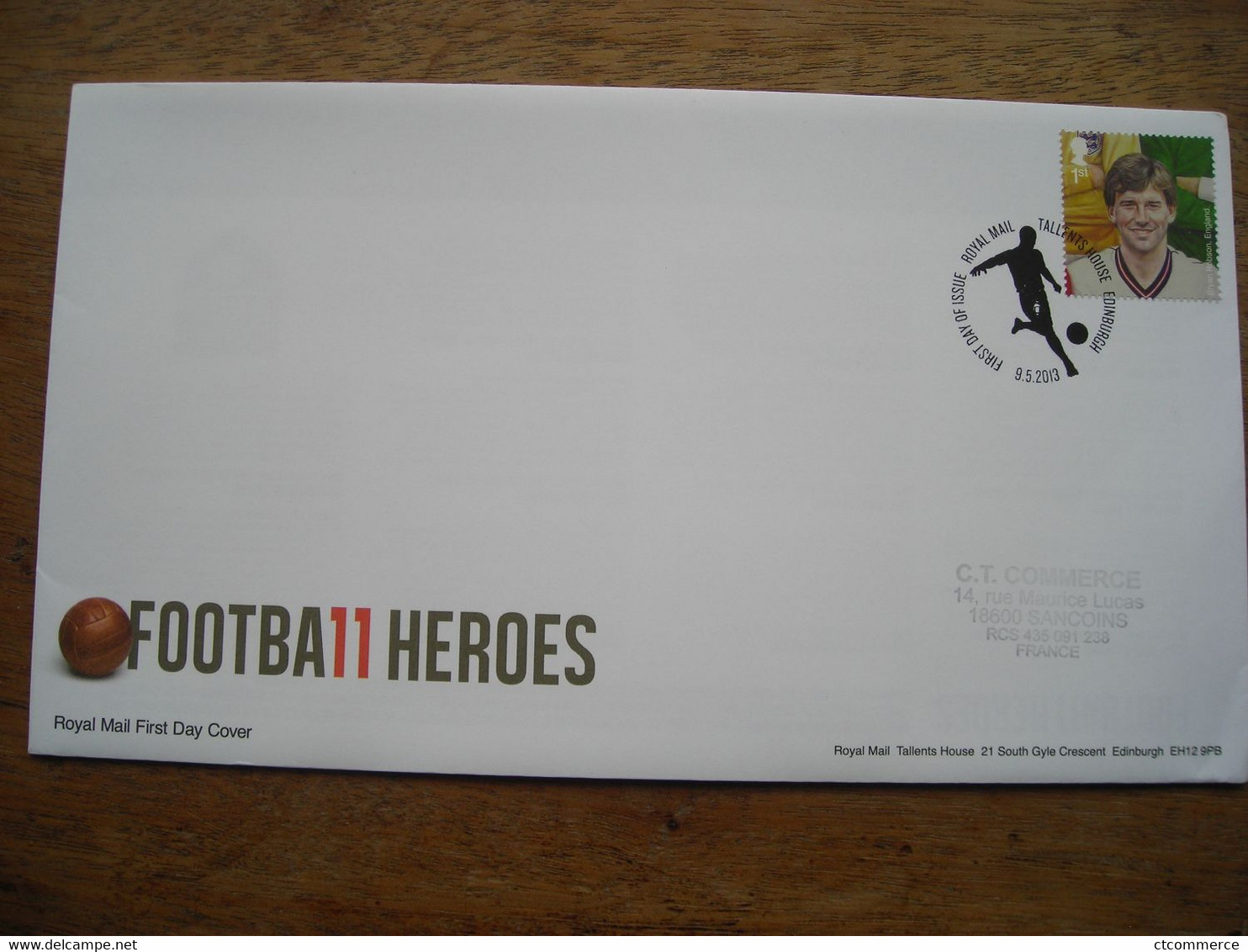 2013 Les Héros Du Football Bryan Robson England Angleterre - 2011-2020 Ediciones Decimales