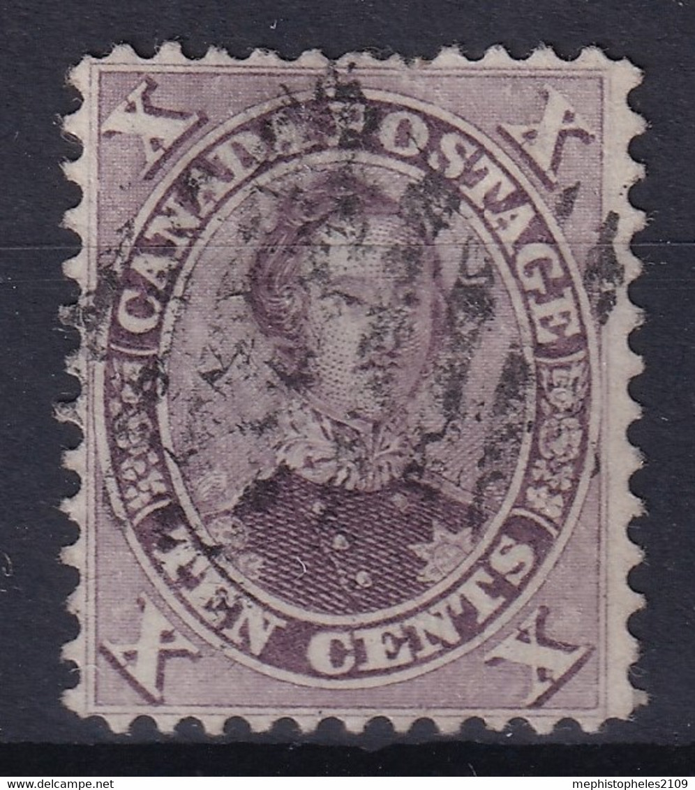 CANADA 1859 - Canceled - Sc# 17a - 10c - Gebruikt