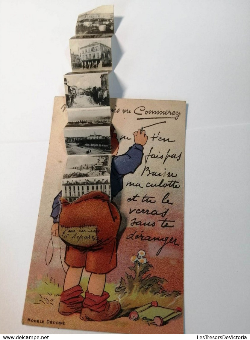 Carte Système - Commercy - N'as Tu Jamais Vu Commercy - Colorisé - Edit. D.Delboy - Carte Postale Ancienne - Cartoline Con Meccanismi