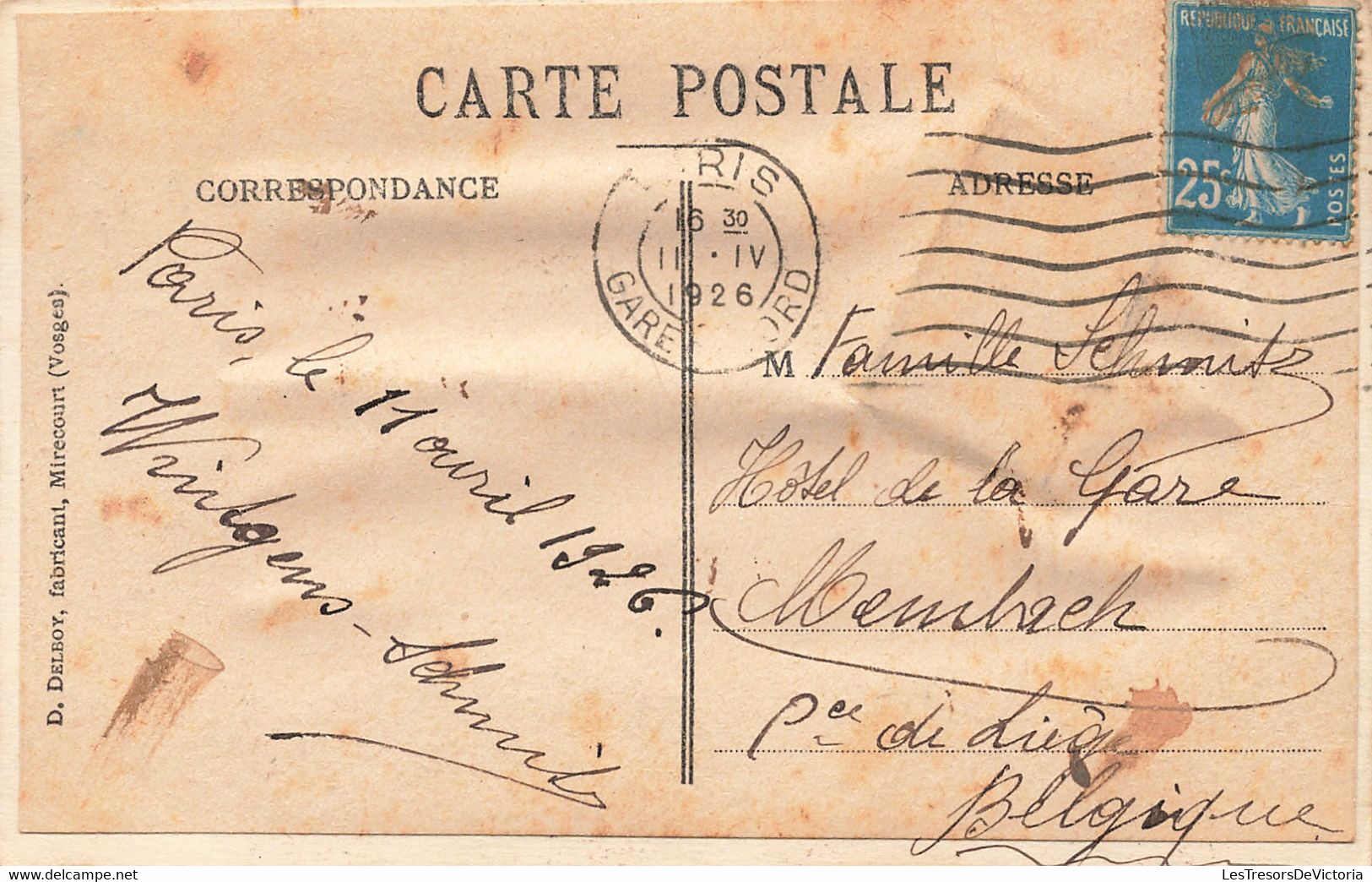 Carte Système - Paris - N'as Tu Jamais Vu Paris - Colorisé - Aviateur - Edit. D. Delboy - Carte Postale Ancienne - Cartoline Con Meccanismi