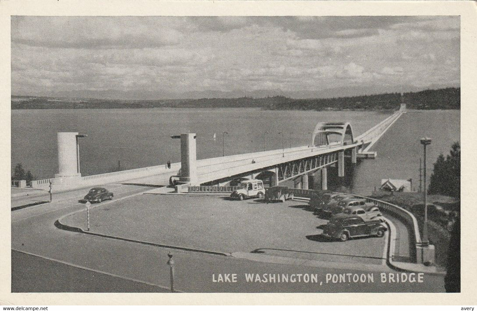 Lake Washington, Pontoon Bridge - Bellevue