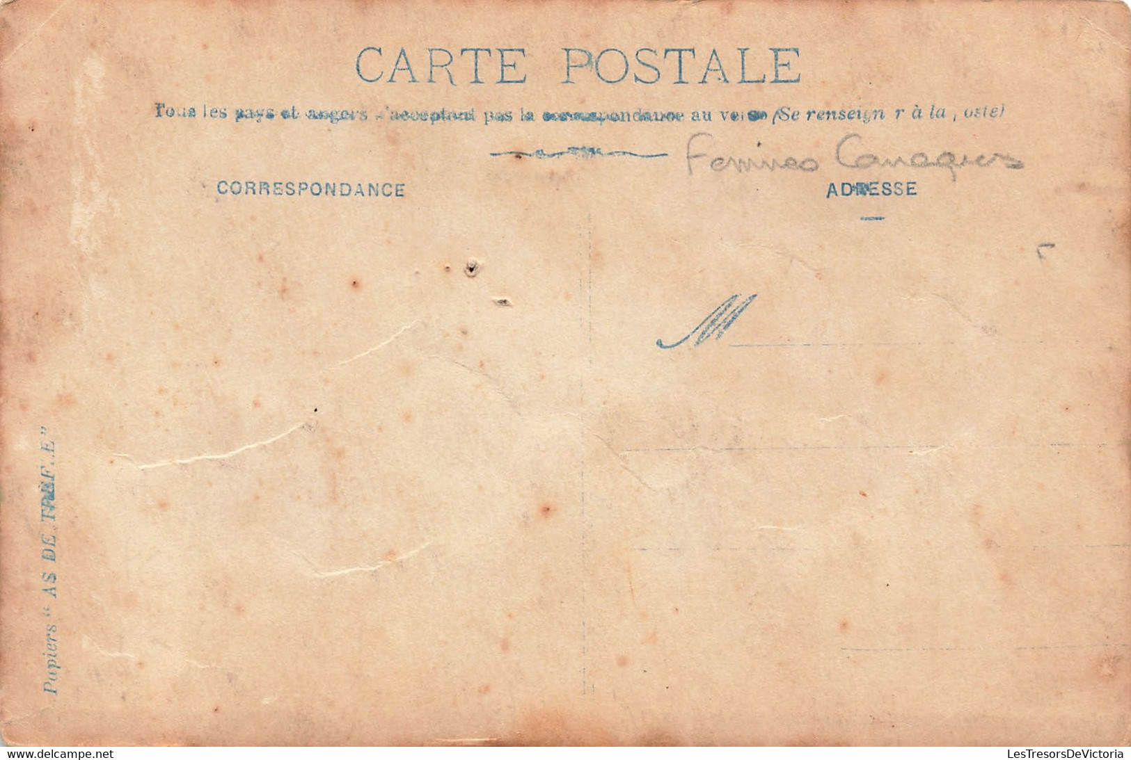 Nouvelle Calédonie - Femmes Canaques - Colorisé - Papiers As De Treffle - Palmier - Carte Postale Ancienne - Neukaledonien