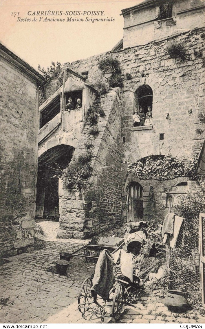 78 - CARRIERES SOUS POISSY - S10667 - Reste De L'Ancienne Maison Seigneuriale - L1 - Carrieres Sous Poissy