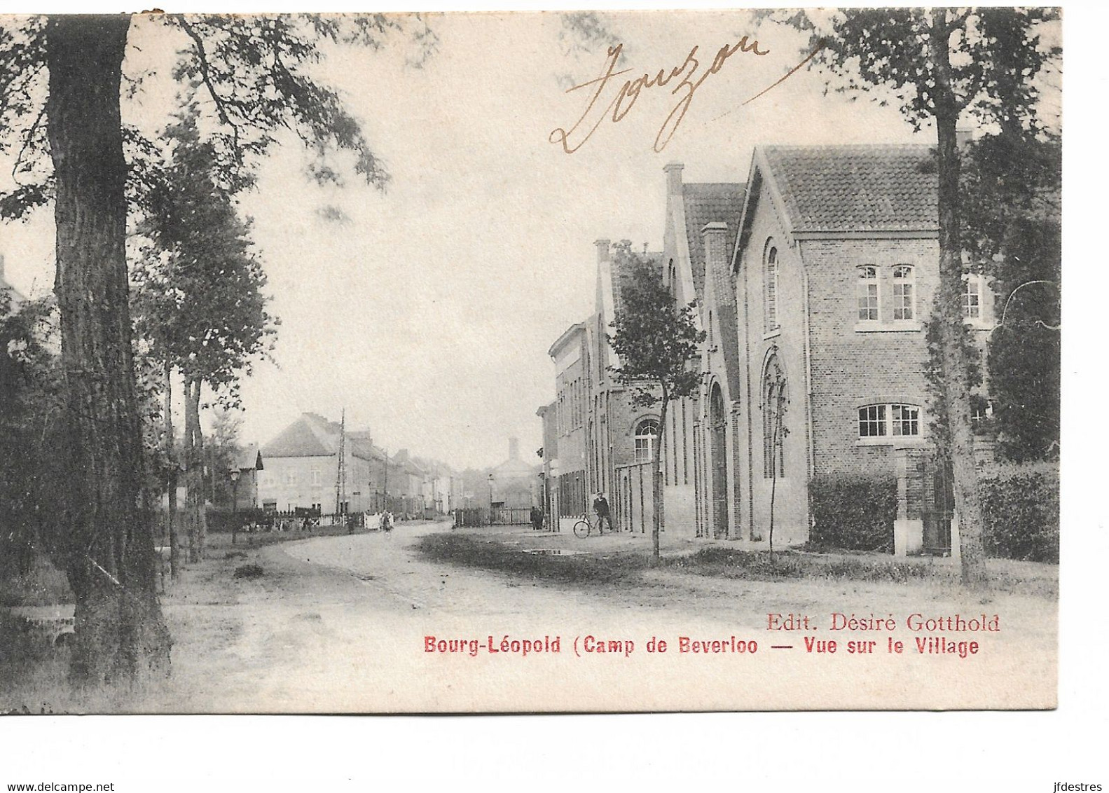 CP Bourg-Léopold Camp De Beverloo Leopoldsburg 1904  Ed Désiré Gotthold A Julie Servais Wasseiges - Leopoldsburg (Camp De Beverloo)