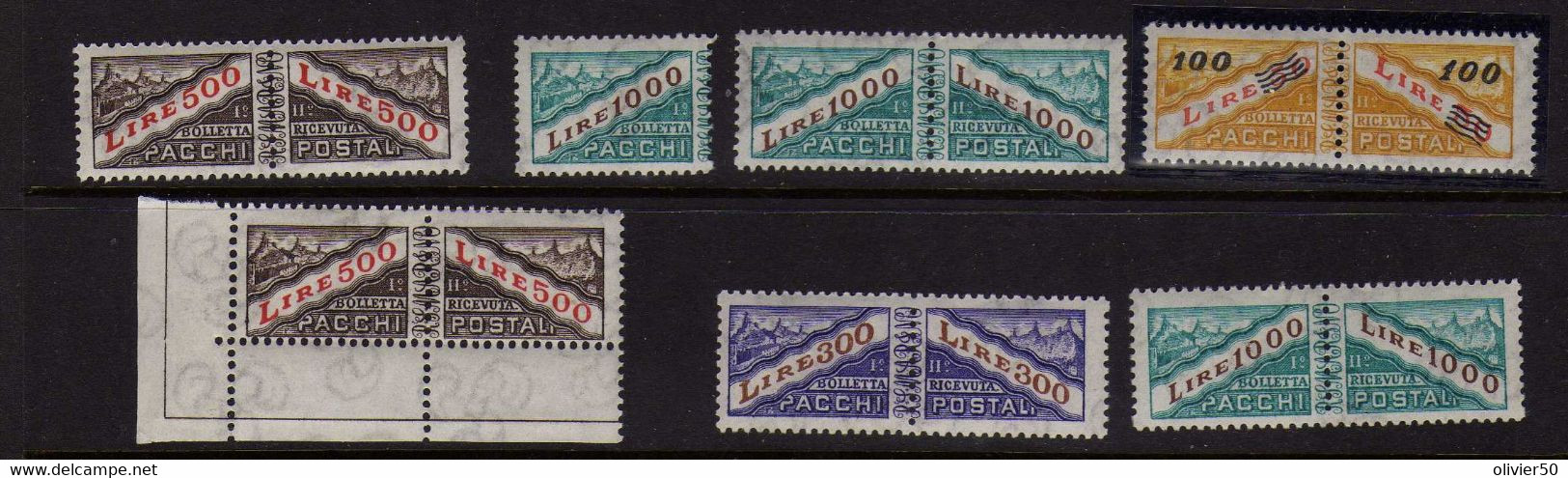 Saint-Marin (1965-72) - Timbres Pour Colis-Postaux - Neufs** - MNH - Parcel Post Stamps