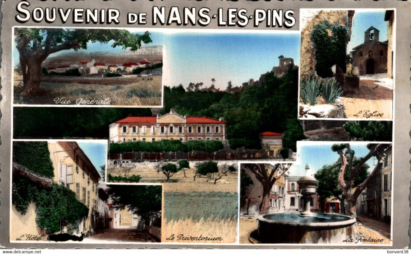 J2002 - SOUVENIR De NANS Les PINS - D83 - Nans-les-Pins