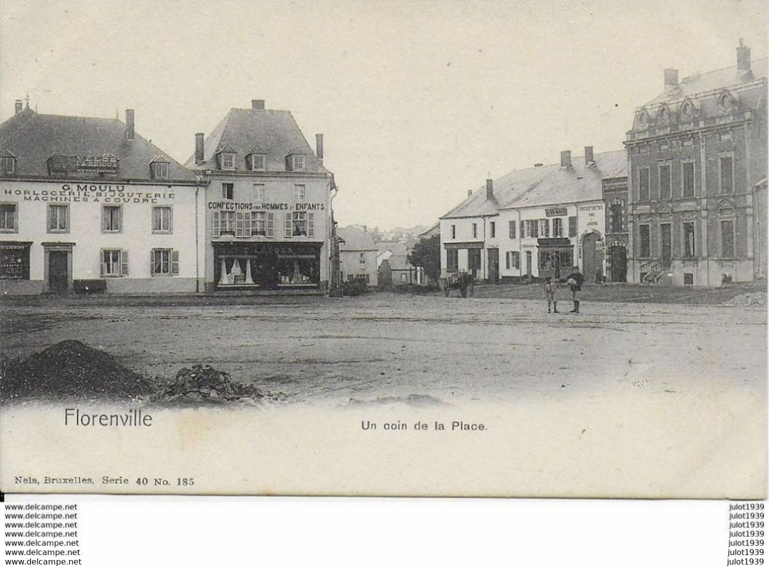 FLORENVILLE ..-- Nels 40 , N° 185 . Un Coin De La Place .  Peu Courante !! - Florenville