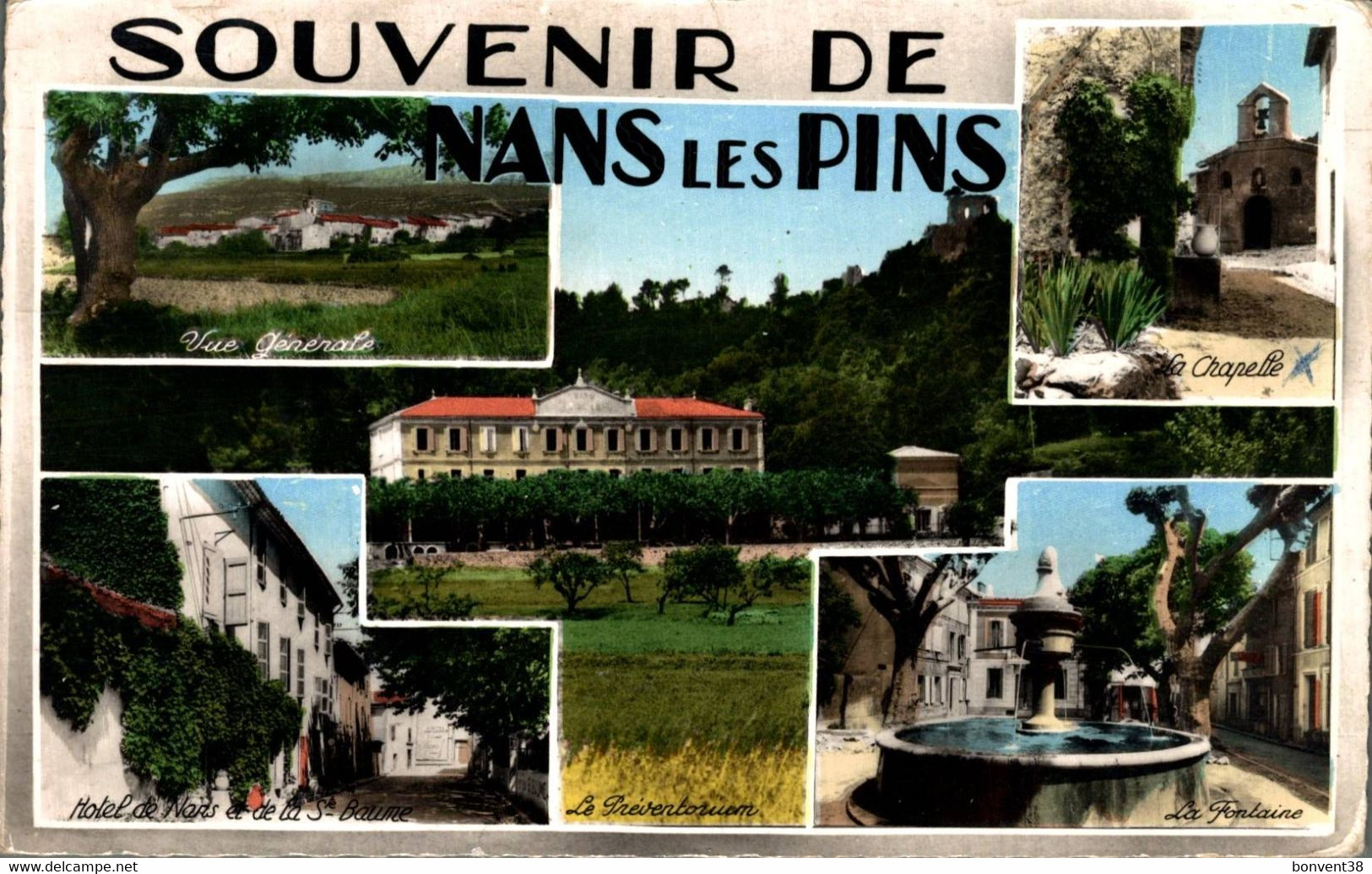 J2002 - SOUVENIR De NANS Les PINS - D83 - Nans-les-Pins