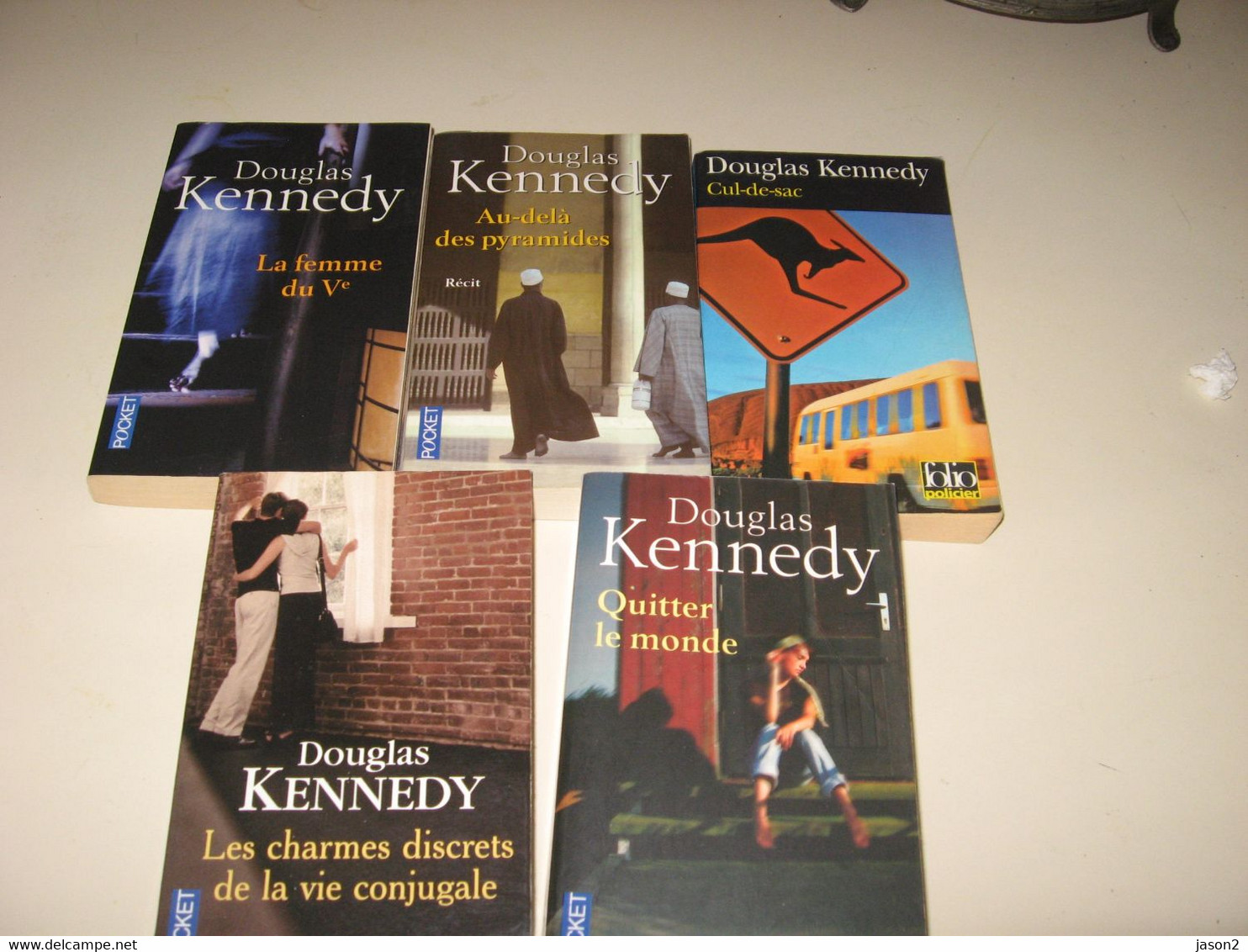 Lot De 5 Livres De Douglas KENNEDY - éditions Pocket FOLIO - Paquete De Libros