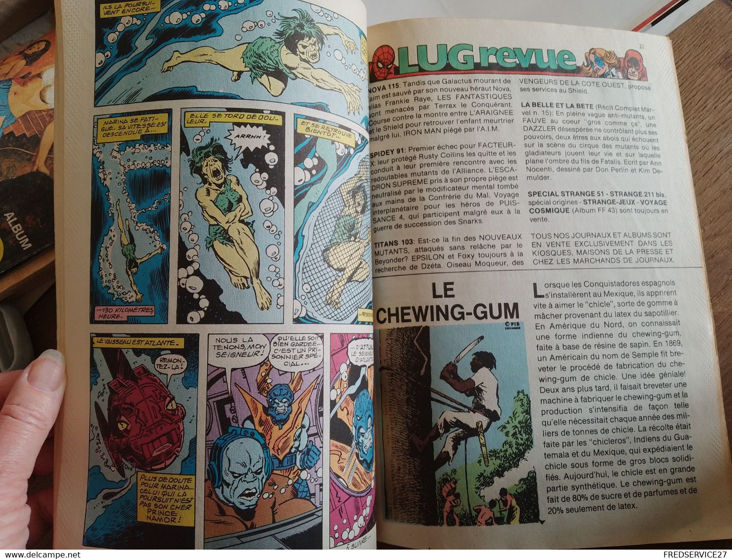 73 //  STRANGE N°212 / LES VENGEURS / LE JOURNAL DE SPIDER-MAN - Strange