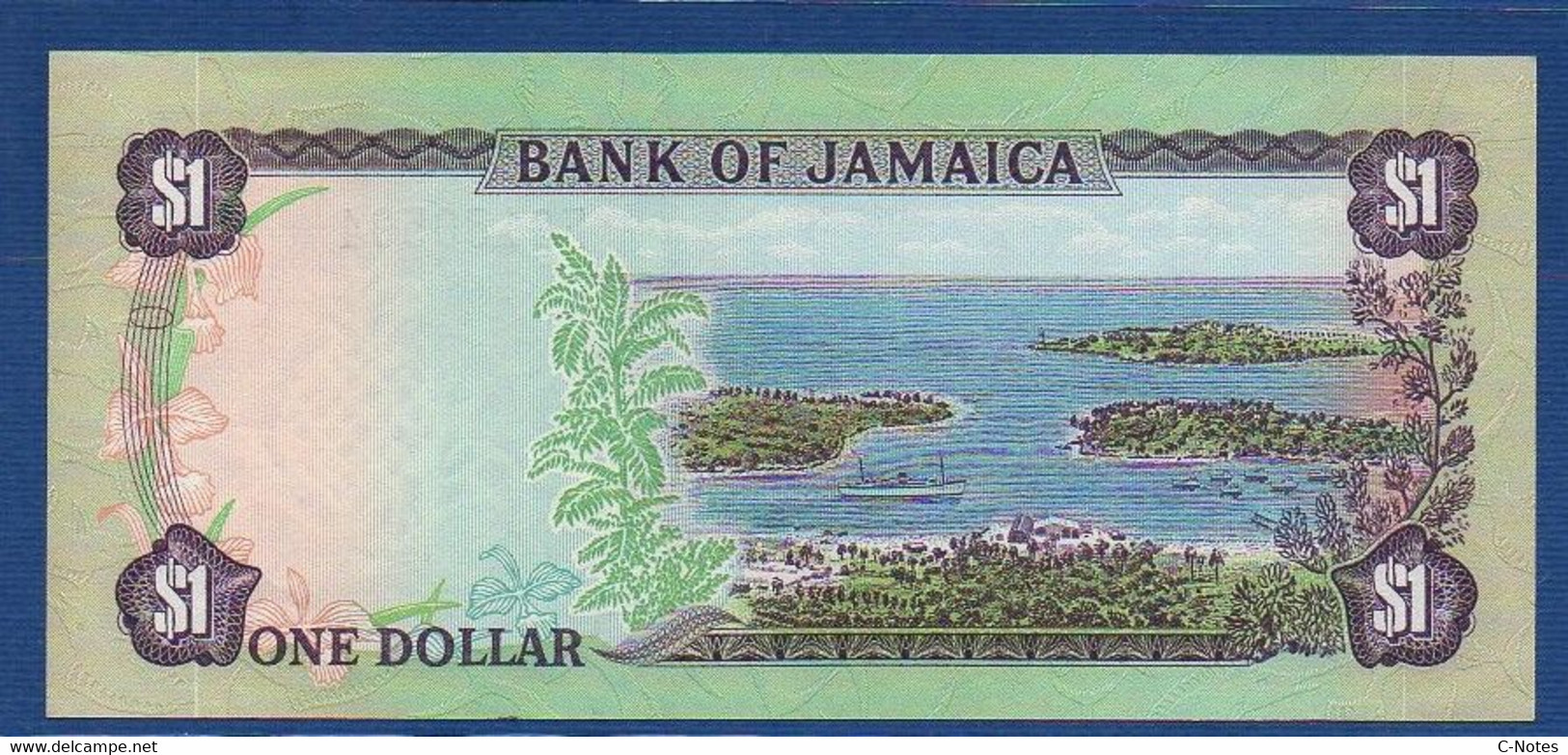 JAMAICA - P.64a – 1 Dollar ND (1982-1986) UNC-, Serie FG130594 - Jamaica