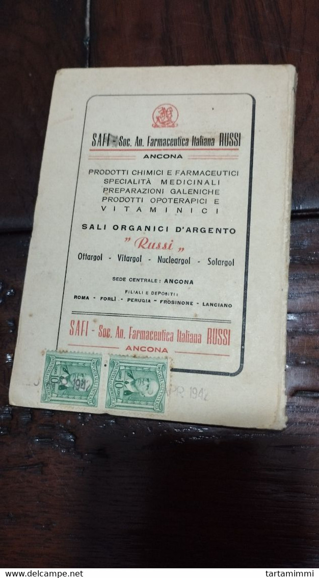 Rara Edizione 1942 Il Vademecum Del Filatelista. Perfetto Con Marche Da Bollo - Philatelie Und Postgeschichte